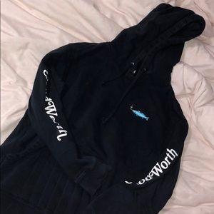 Smoking fish hoodie